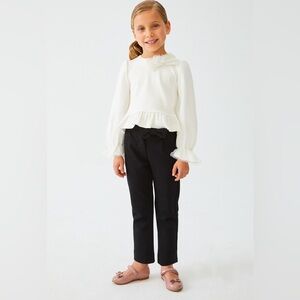 Chic Black Kids' Formal Trousers